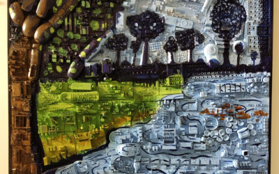 WPP E-waste art