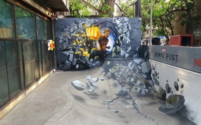 Netflix Iron fist wall mural