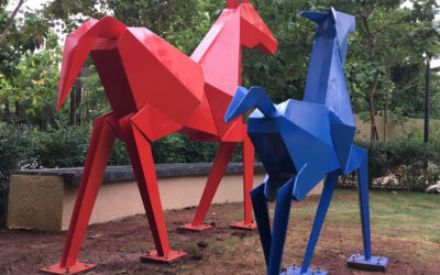 Kalptaru Origami art installation