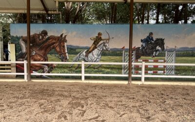 Vantara Horses wall mural