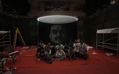 Adani SS ball Anamorphic Art Installation